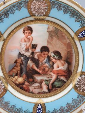 Антикварная тарелка. Вена.