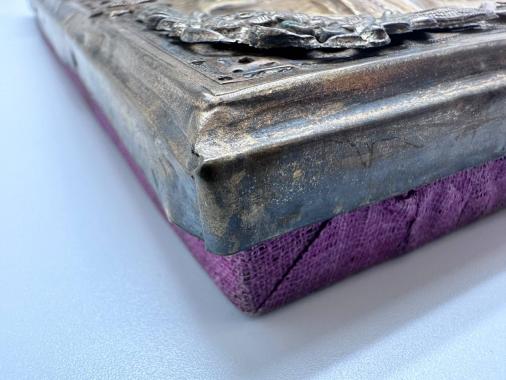 Николай Чудотворец латунный оклад