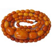 Бусы из янтаря СССР